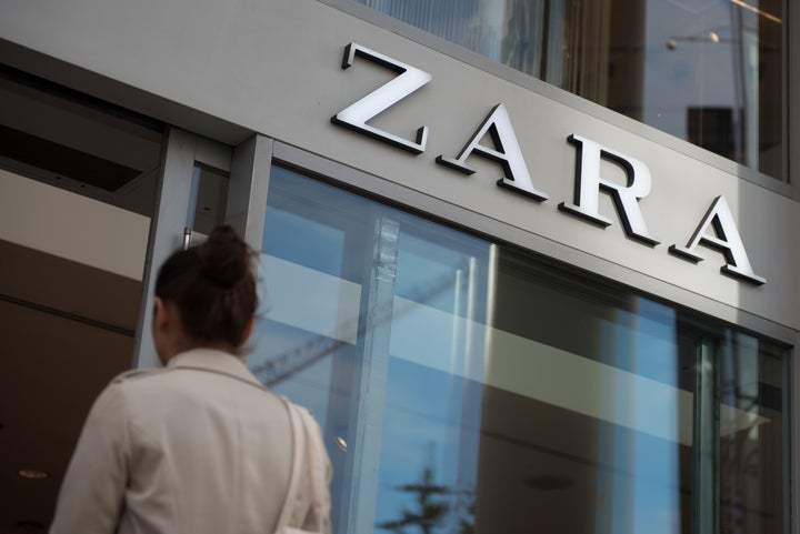Tienda de Zara en Londres.