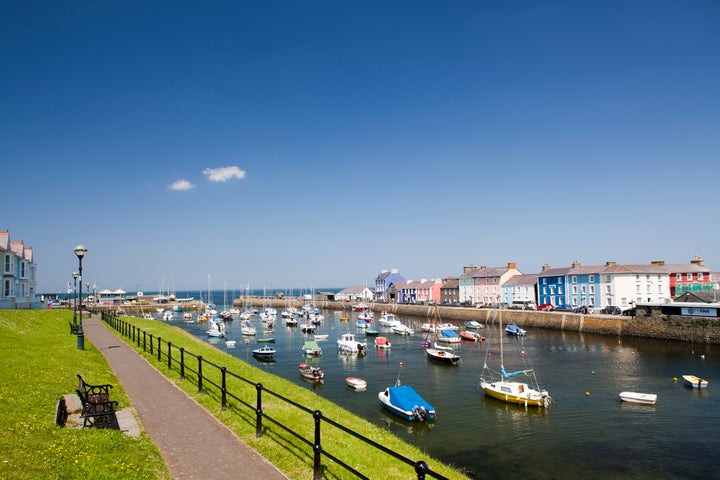 Aberaeron on the Welsh coast.