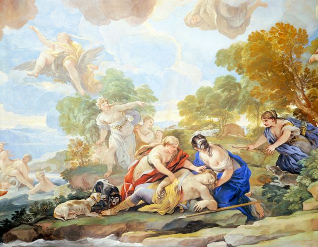 Ο θάνατος του Άδωνη Luca Giordano (1634-1705)