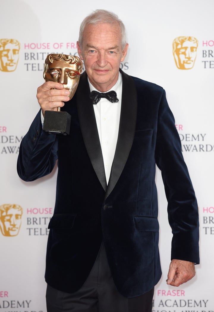 Snow after winning a TV Bafta in 2016