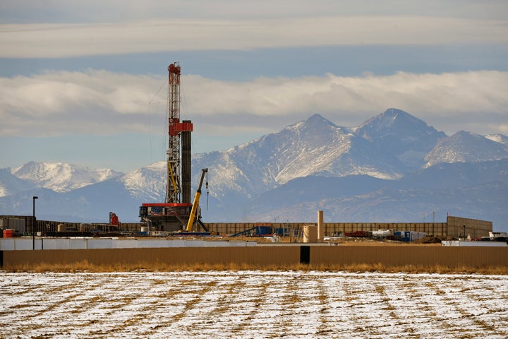 Sen. John Barrasso (R-Wyo.) said at the hearing that he hopes Beaudreau will “serve as a voice of reason in an administration that is waging an economic war” on fossil fuel-producing states. Above, a fracking operation in Colorado.