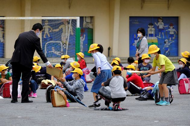 東京オリンピック・パラリンピックに関する都の計画では、小中学生ら約81万人が会場で観戦する予定だ