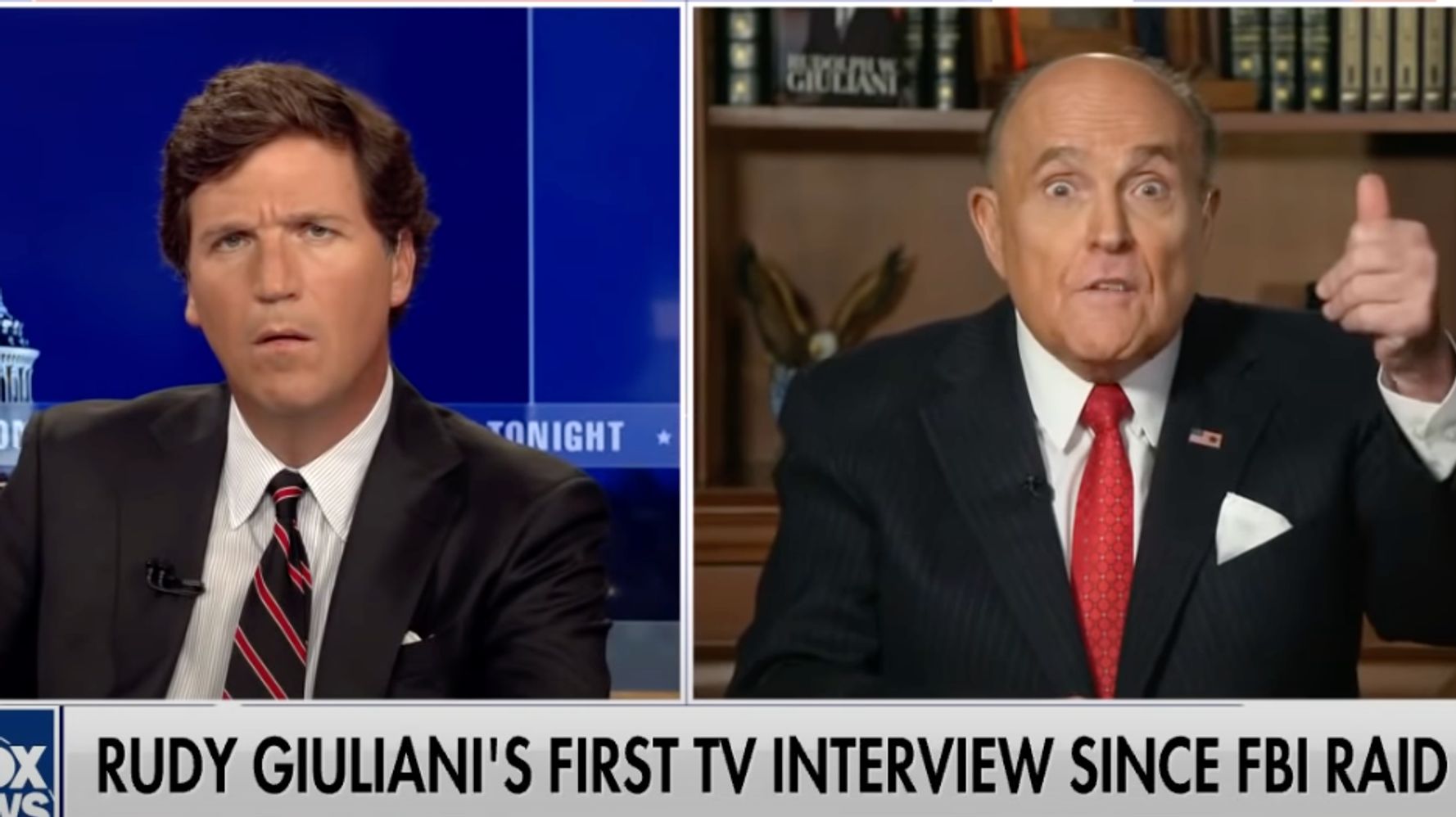 Rudy Giuliani's First Interview About FBI Raid Goes Just As You'd Expect