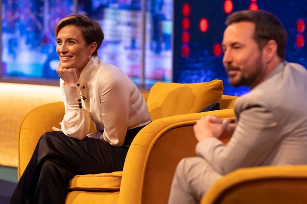 Martin appears on The Jonathan Ross Show with co-star Vicky
