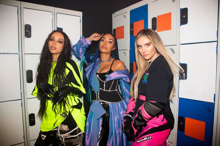 Little Mix as we're more used to seeing them