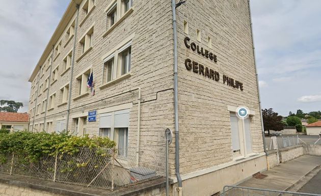 Le collège Gérard Philippe de Chauvigny dans la Vienne