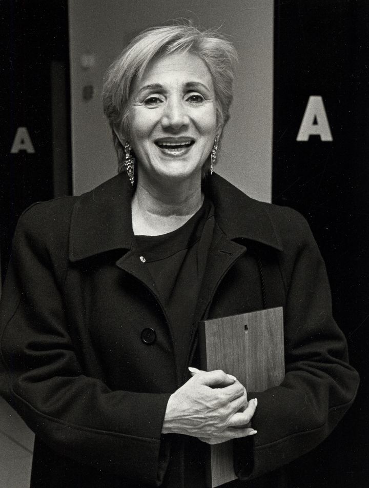 Olympia Dukakis during The 1988 D.W. Griffith Awards at Lincoln Center Library in New York City, New York, United States. (Ph