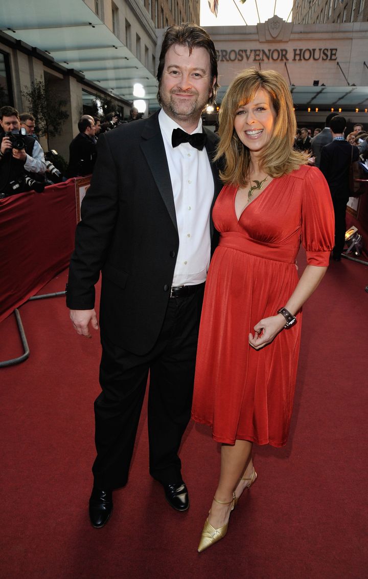 Kate with husband Derek, pictured in 2009