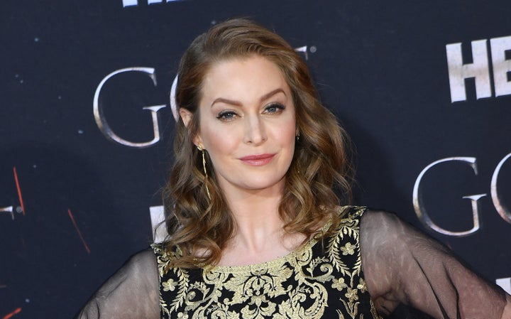 British actress Esme Bianco arrives for the "Game of Thrones" eighth and final season premiere at Radio City Music Hall on Ap