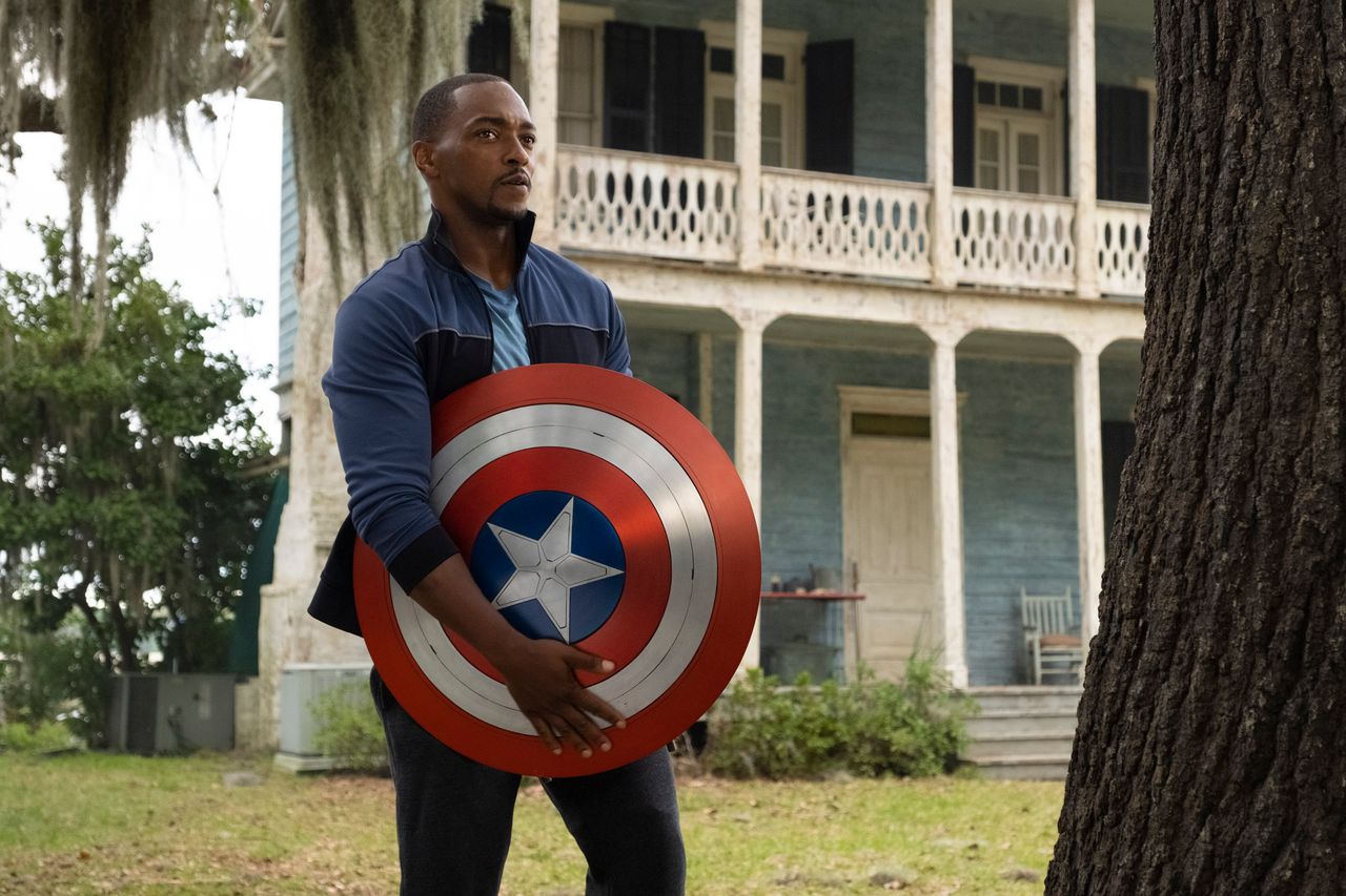 Falcon/Sam Wilson (Anthony Mackie) in Marvel Studios' "The Falcon and the Winter Soldier."