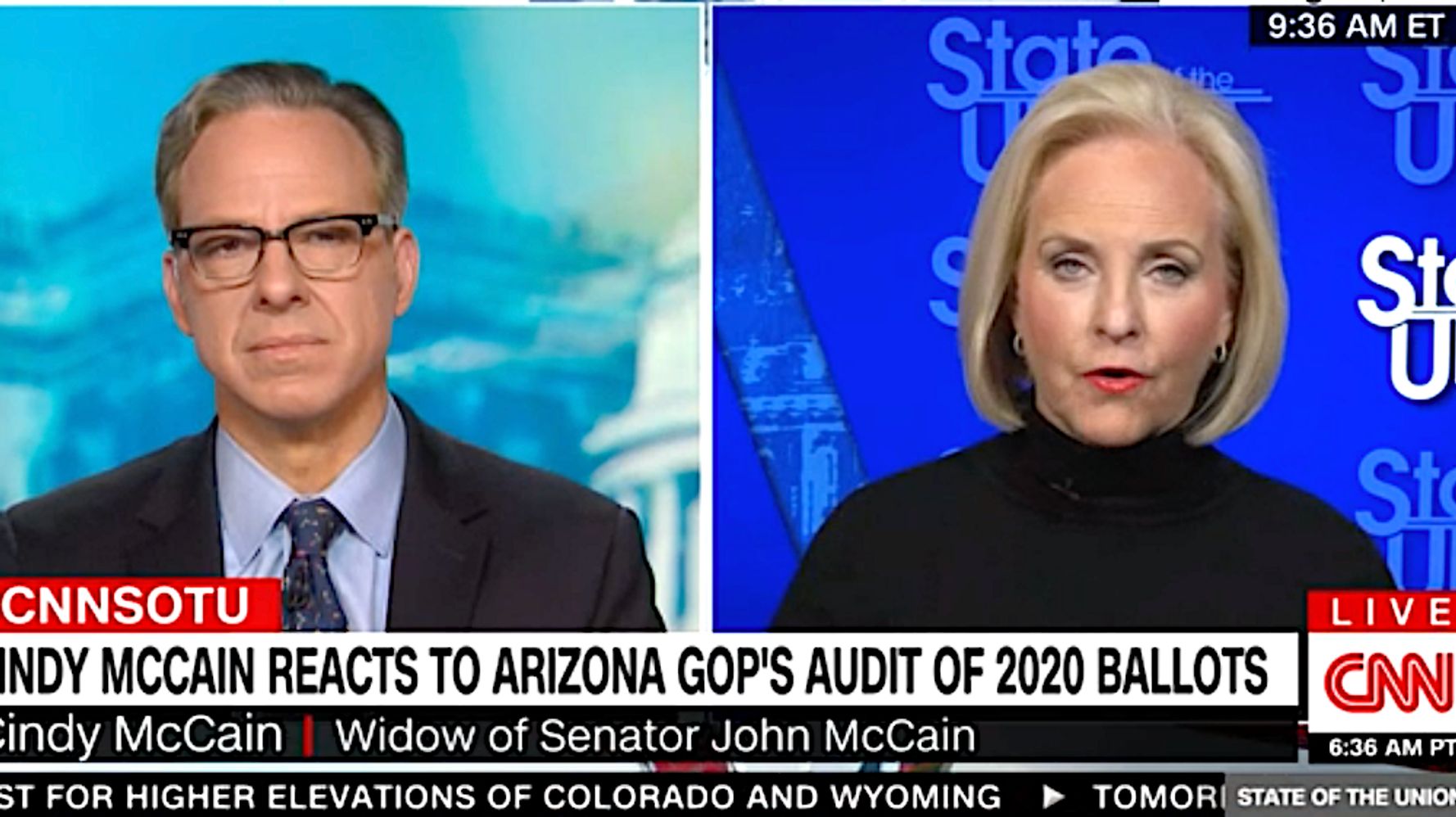 Cindy McCain Rips 'Ludicrous' Arizona Recount: 'The Election Is Over'