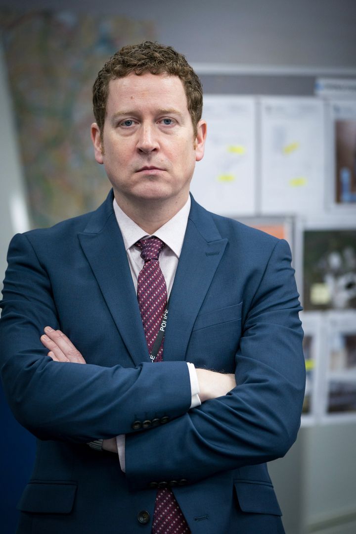 Nigel Boyle has played Buckells in three series of Line Of Duty