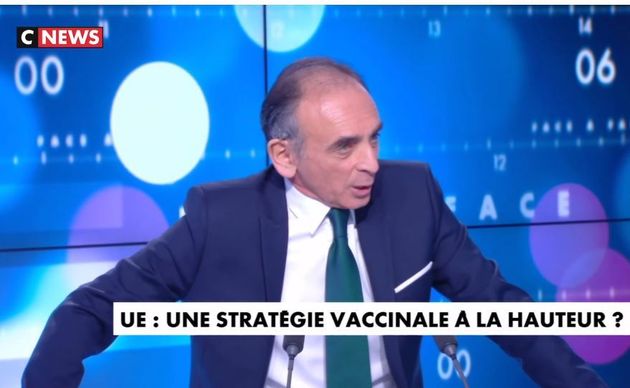 Eric Zemmour sur Cnews le 30 avril 2021