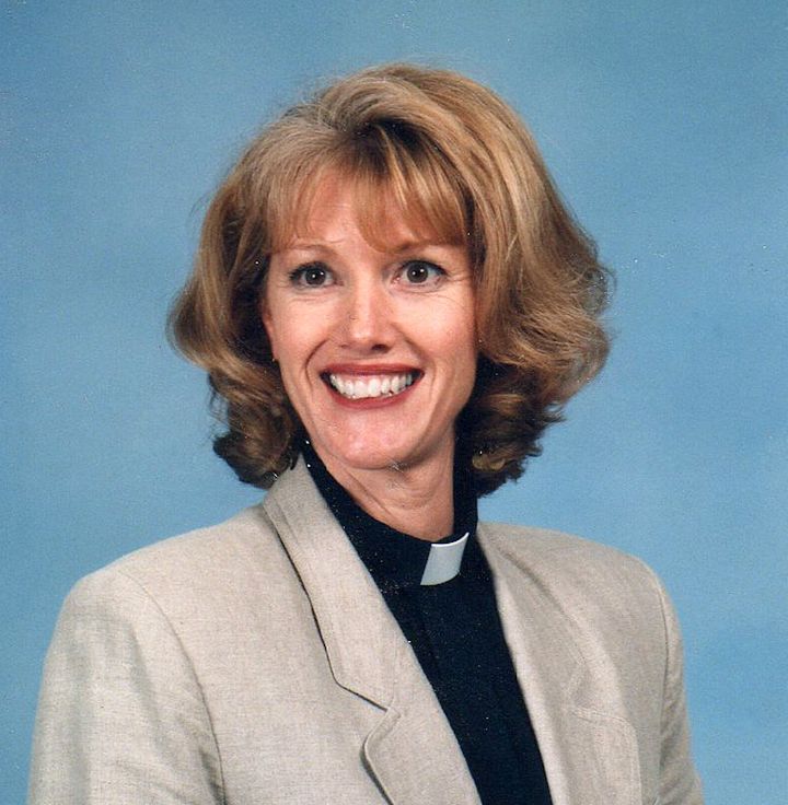 The author's portrait for her church's directory (1997).