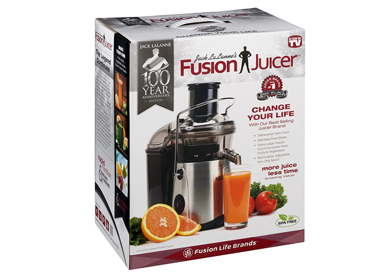 <strong><a href="https://amzn.to/3uefN12" target="_blank" rel="noopener noreferrer">Get the Jack LaLanne Fusion Juicer for $58.50.</a></strong>