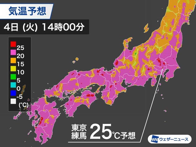 みどりの日 は気温上昇 25 以上で 夏日 予想の地域も ハフポスト みどりの日 は気温上昇 25 以上で 夏日 予想の地域も ハフポスト