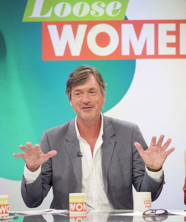Richard Madeley on Loose Women in 2016