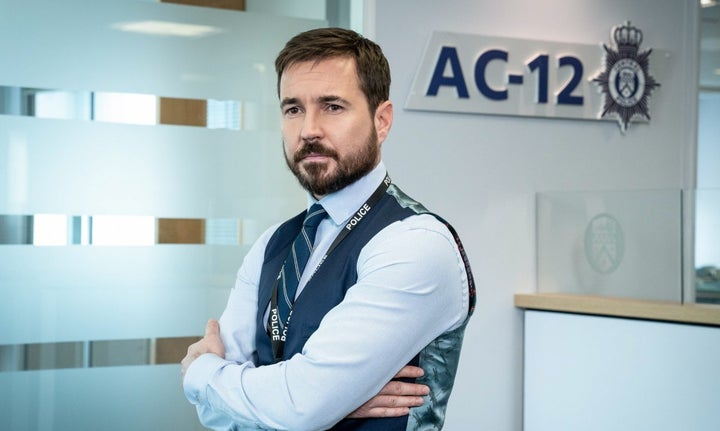 Martin Compston as Steve Arnott in Line Of Duty