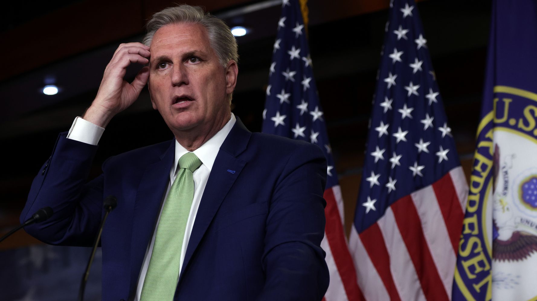 Kevin McCarthy Caught On Hot Mic Saying He's 'Had It' With Liz Cheney: Report