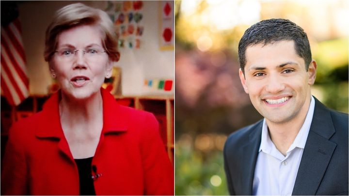 Sen. Elizabeth Warren (D-Mass.) is backing state Del. Sam Rasoul, a political ally who shares her progressive economic ideas.