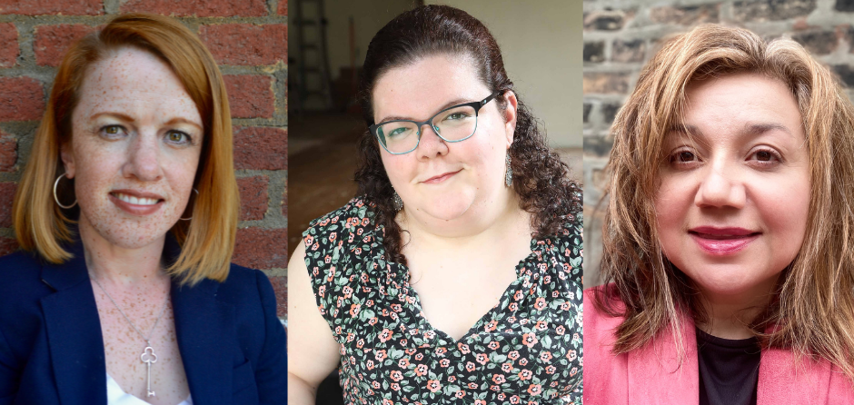 Rebecca Cokley (left) is a disability rights activist and program officer at the Ford Foundation; Emily Ladau is an author and disability rights activist; and Leonor Vanik is president of the National Coalition for Latinxs with Disabilities.