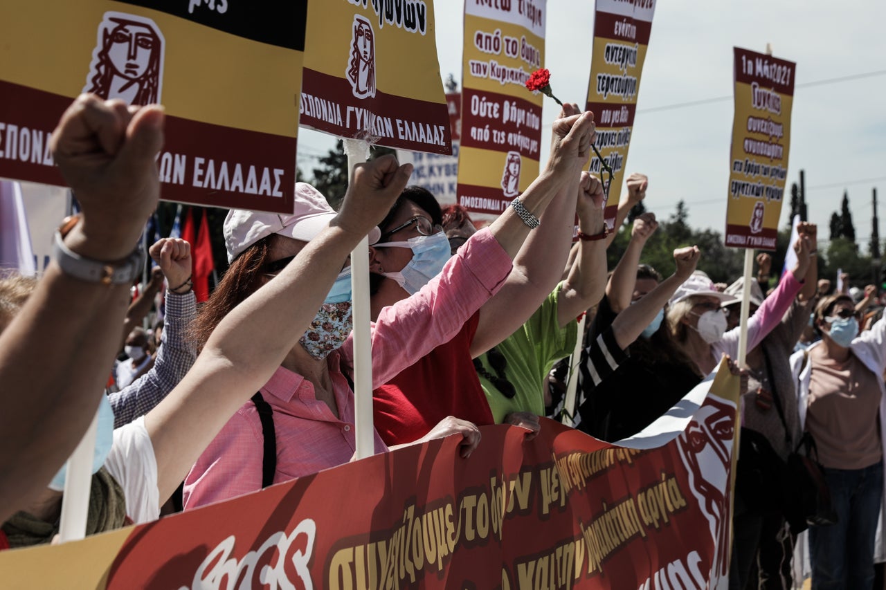 Απεργιακή συγκέντρωση του ΠΑΜΕ για την εργατική Πρωτομαγιά