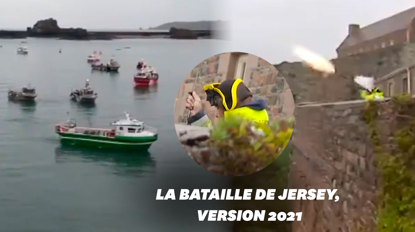 À Jersey, cet Anglais réplique à “l’invasion” des pêcheurs français