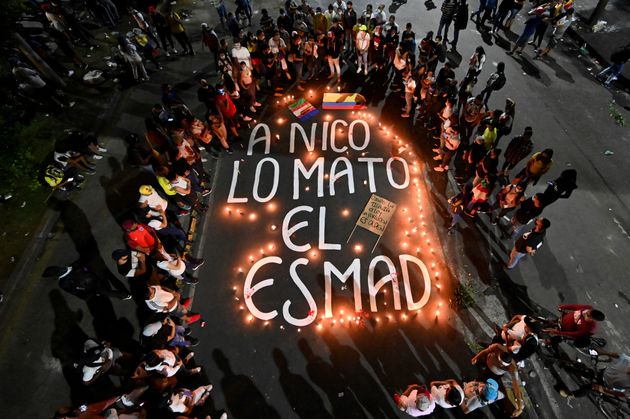 Velatorio a Nico Guerrero, asesinado en las protestas de