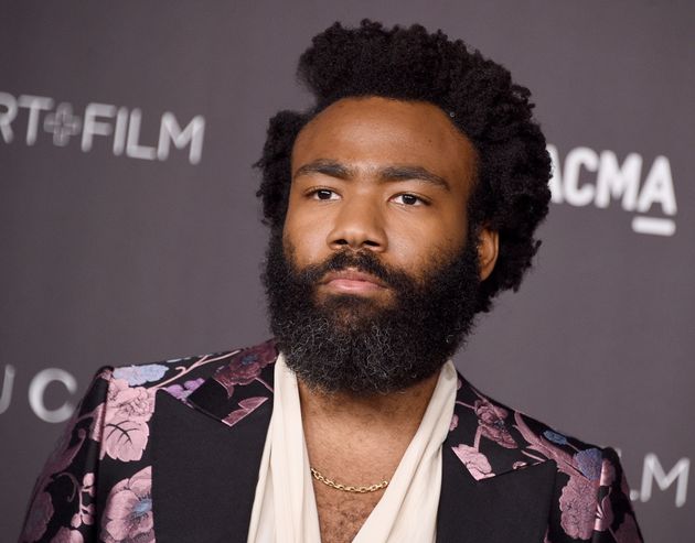 Le rappeur Childish Gambino, lors du gala 