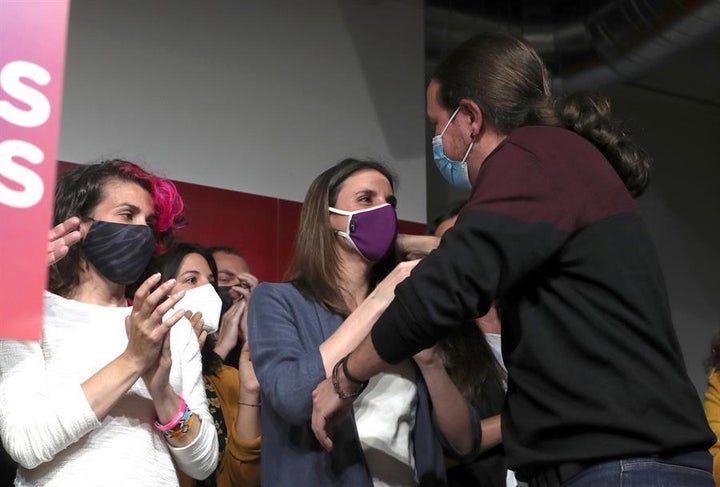 Irene Montero y Pablo Iglesias