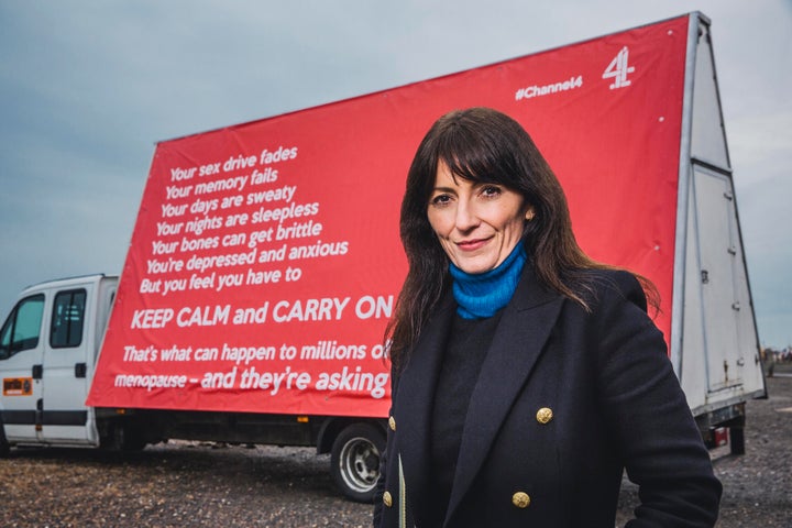 "I get very, very angry when we can’t make a decision about our bodies," says Davina McCall. 