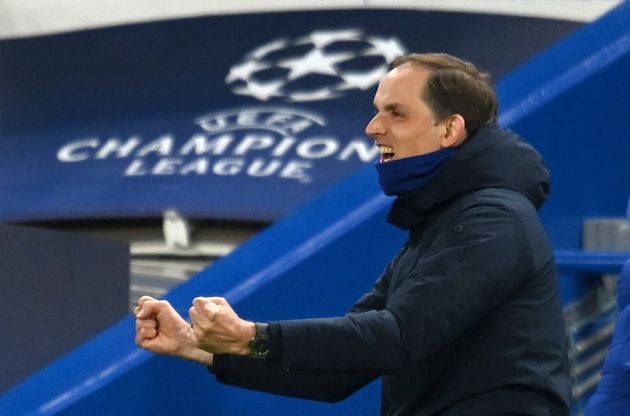 L'entraîneur de Chelsea Thomas Tuchel, ici lors de Chelsea-Manchester City en Ligue des champions, le 5 mai 2021.