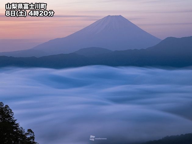 山梨県富士川町　5月8日（土）4時20分