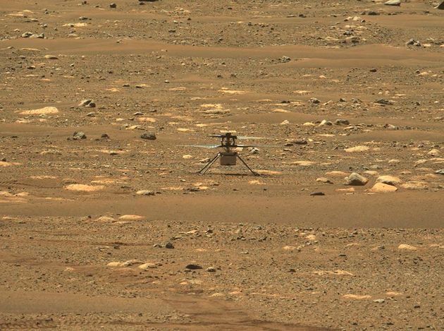 Vendredi 7 mai, la Nasa a rendu public pour la 1ère fois l'enregistrement du son causé par les pales de l'hélicoptère Ingenuity sur Mars durant son vol. Les chercheurs ne savaient pas si l'atmosphère de la planète permettrait de capter un tel son.