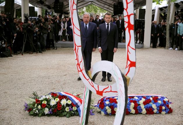 Ce qui a changé, 20 ans après la loi Taubira et la reconnaissance de l'esclavage comme crime contre l'humanité (photo d'illustration d'Emmanuel Macron prise dans les jardins du Luxembourg en mai 2019)