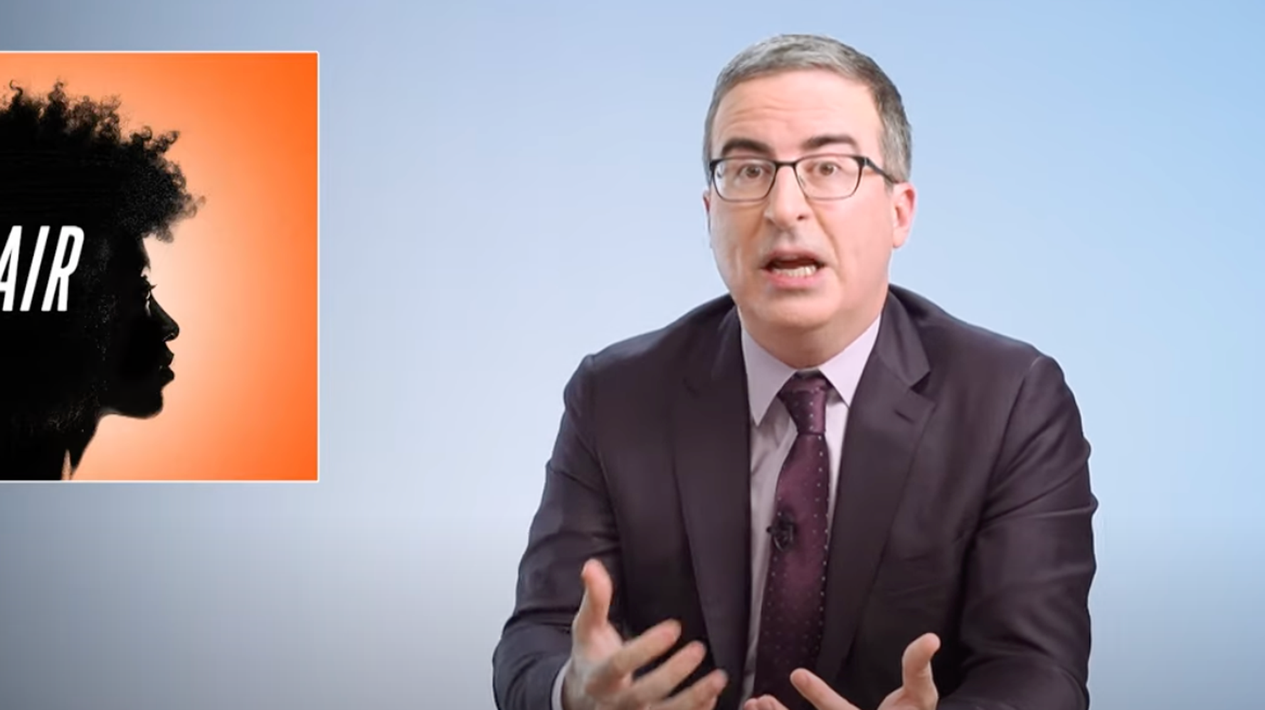 John Oliver: Hey, White People, Leave Black Hair Alone