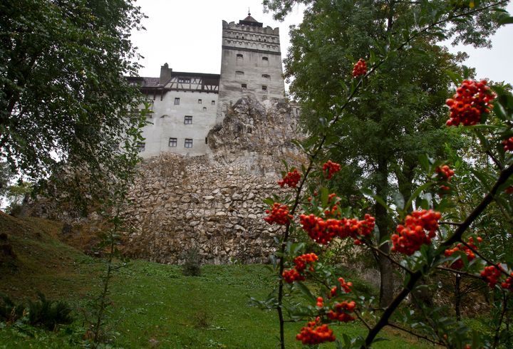 Το "Κάστρο του Δράκουλα" στο Μπραν της Ρουμανίας. (AP Photo/Vadim Ghirda, File)