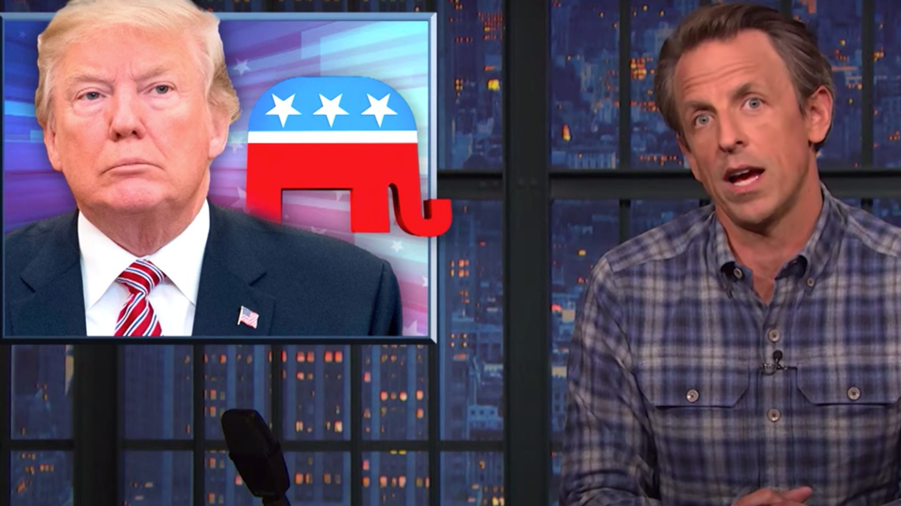 Seth Meyers Nails The Irony Of GOP Fealty To Donald Trump