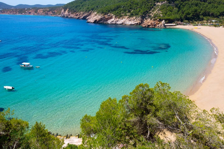 Cala Sant Vicent, en Ibiza