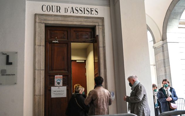 La cour d'assise de la Savoie, à Chambéry pour le procès de Nordahl Lelandais le 7 mai 2021 