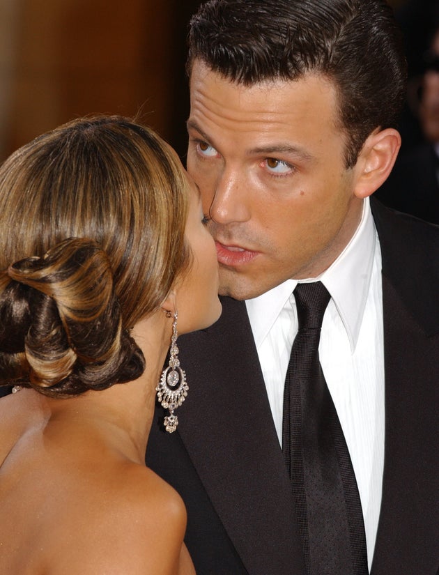 Mπεν Άφλεκ και Τζένιφερ Λόπεζ στην 75η τελετή απονομής των βραβείων Όσκαρ. (Photo by Frank Trapper/Corbis via Getty Images)