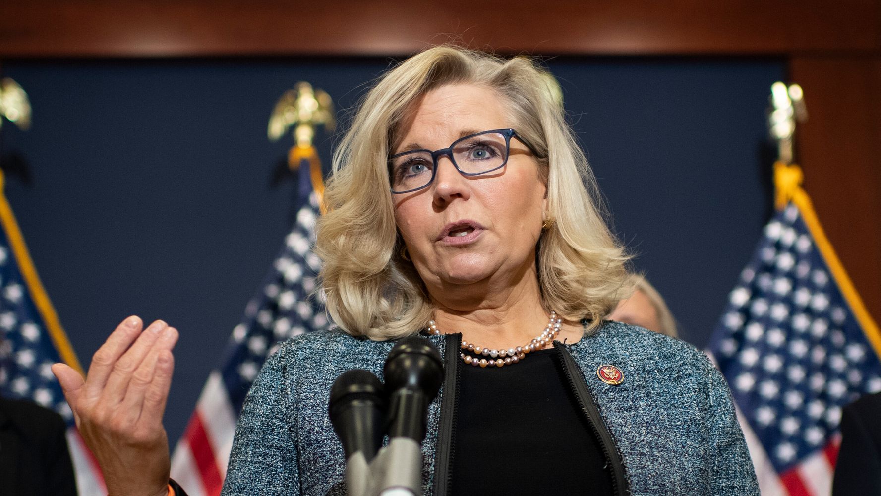 On Eve Of Likely Ouster, GOP Rep. Liz Cheney Reiterates Criticism Of Trump's Lies