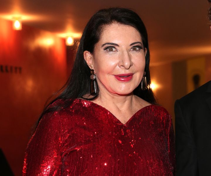 Marina Abramović, tras el estreno de 'Las siete muertes de Maria Callas' el 1 de septiembre de 2020 en Munich, Alemania.