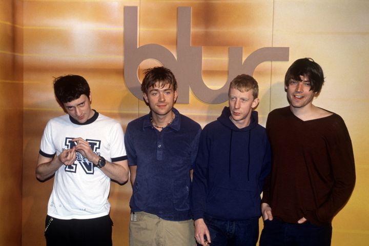 The band Blur, not to be confused with Blue