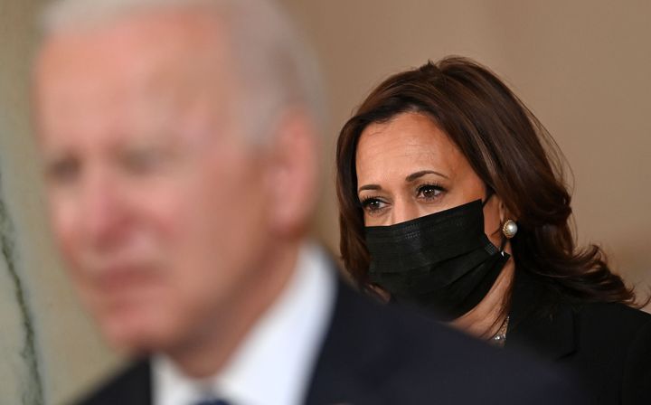 Some conservatives have tried to imply that Vice President Kamala Harris is the one truly in charge at the White House.