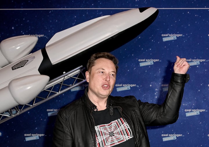 Elon Musk, durante un acto en Berlín