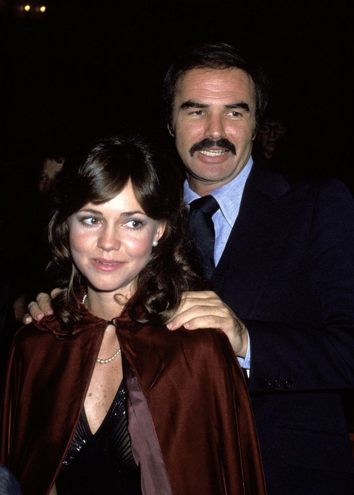 Sally Field and Burt Reynolds 