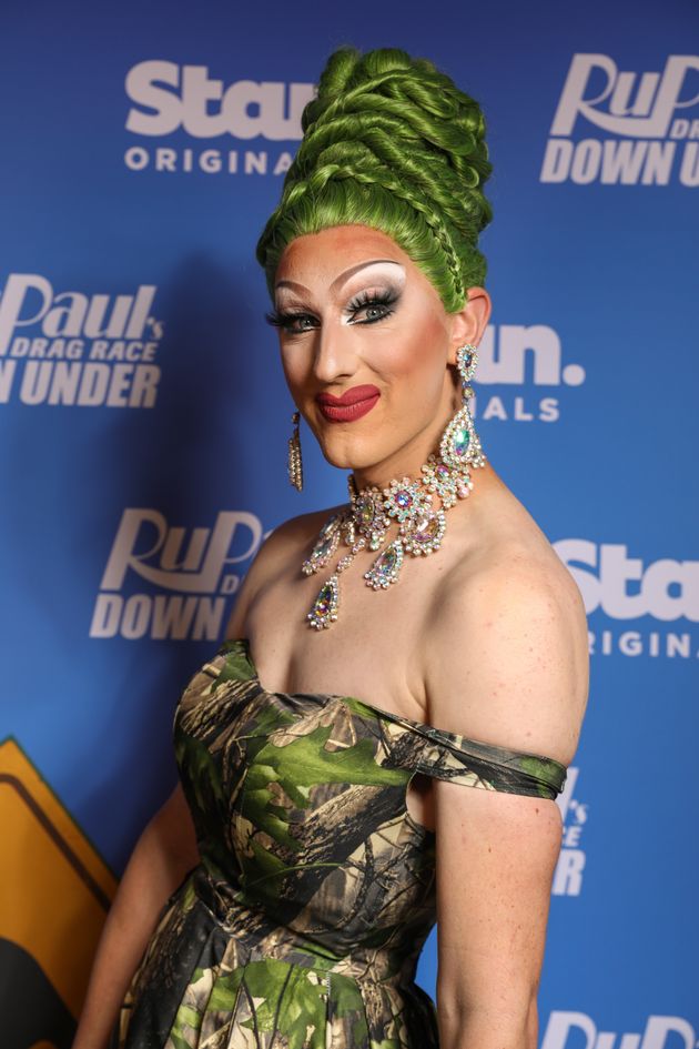 Anita Wigl'it at the Drag Race Down Under premiere