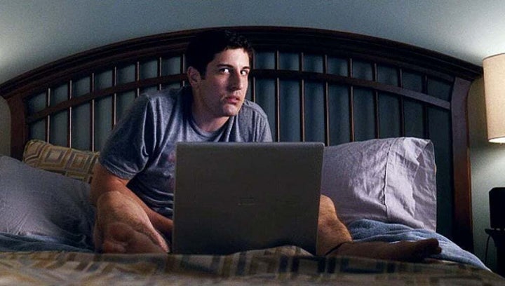 Jason Biggs, Jim Levenstein en 'American Pie'.