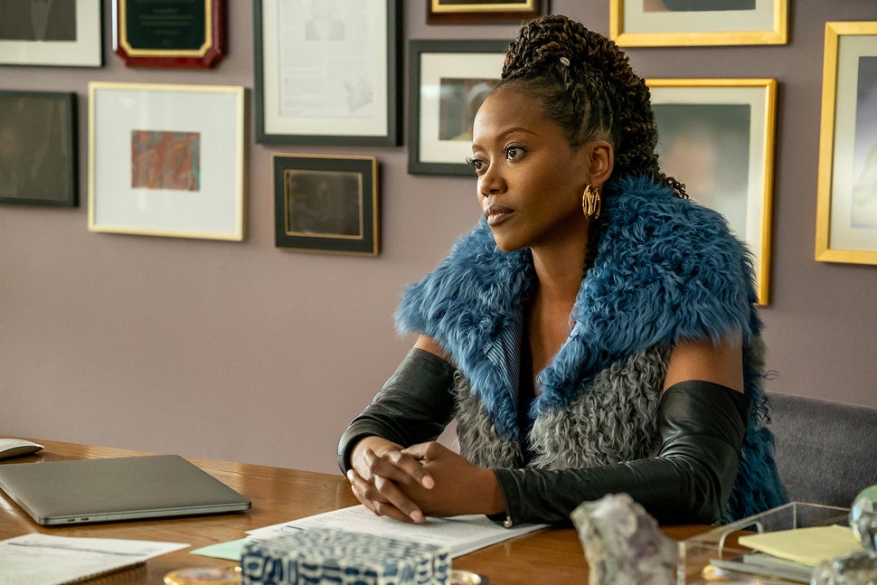 Erika Alexander portrays an impeccably dressed boss on &ldquo;Run The World."